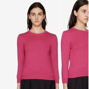 Ellen Tracy Pink Merino Wool Sweater Medium fit